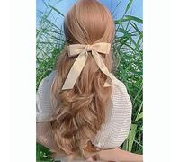 Wig For Women With Long Hair, Full Headband, Artificial Hair, Natural Wavy Curly Hair Wig Set, Champagne Color 60Cm
