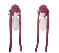 Wig For Youtuber Hoive Houshou Marine VTuber Red Cosplay Wigs FOUR VER. Heat Resistant Synthetic Cosplay Hair Houshou Marine OneSize twolongponytails