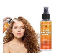 Wig Glue Melting Spray Wig Lace Melting Spray for Wigs Lace Tint Spray for Wigs Waterproof Latex-Free and Oil-Proof Hair Extension Gel for Closed Wigs Suitable for Lace Front Wigs