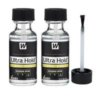 Wig Glue Strong Hold Bond, Wig Glue Lace Front, Invisible, Waterproof, Latex-Free, Oil-Resistant Adhesive for Wigs, Hairpieces Systems & Extensions (2PCS*15ml)