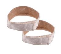 Wig Grip Band - ShiningUU Elastic 2 Pcs Beige Velvet Non-Slip Wig Bands for Wigs, Wig Grip Cap for Secure Hold Human Hair & Synthetic Wigs