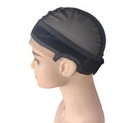 Wig Grip Cap for Women Wig Grip Bands,with Grip Band for Keeping Wigs in Place,Adjustable Non-Slip Headband for Wigs,More Full Cap-wide Transparent Lace for Lace Front Wigs (balck)