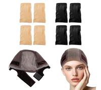 Wig Grip Cap Set,5 PCS Adjustable Non-slip Wig Caps to Hold Wigs in Place, Wigs Grip Headband Cap for Keeping steadfast