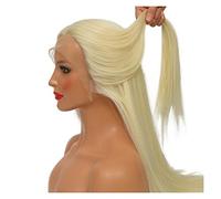 Wig Hair Replacement Wigs Synthetic Glueless Full Lace Pre Plucked 18-28inch Straight Transparent Wig Hairwigs(D,360 LACE FRONTAL WIG_20INCHES)