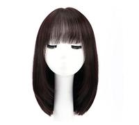 Wig Hair Replacement Wigs Wig Long Hair Short Hair Styling Air Bangs Simulation Human Hair Natural Perfect For Everyday Parties Daily Wigs