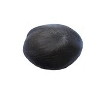 Wig Hair Units Toupee for Men Fine Mono Human Replacement System Prosthesis 6 inches(6x9)