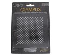 Wig Jig Olympus - Wire Elements by The Beadsmith - Acrylic Square Jig 5” x 5”, 481 Holes, 20 Removable Metal Pegs - Tool for Making Wire Components and Jewelry Designs