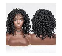 Wig, Lace Innovations: Unveiling the Latest in Braid Headpieces & Wigs - Your Frontier(Black)