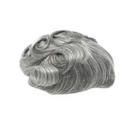 Wig Lace Men's Wig Indian Human Hair Breathable Comfortable Ideal for Various Occasions for Daily Party Use(1B80)