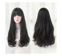 Wig Long Wavy Curly Wig, Natural Black Long Wig, Natural Wig For Women, Suitable For Daily Parties And Dates Hairwigs