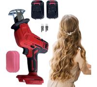 Wig Making Machine, Rechargeable Braider Set for Hair Transplantation, Braiding & Sewing Inject Tool for Synthetic and Human Hair