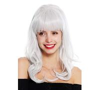 WIG ME UP - GFW3129 women's quality wig long fringe wavy light grey silvery grey