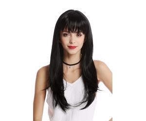 WIG ME UP Ladies Wig Deep Black Long Straight Sexy Pony GFW2274