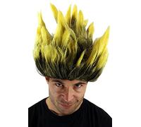 WIG ME UP - Party/Fancy Dress/Halloween WIG men FIRE DEVIL Loki Puck MAD SCIENTIST Demon Imp RED pointy spiny LM-19-P103TPC2B Cosplay