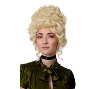 WIG ME UP GFW1675-613 Lady Quality Wig Cosplay Theatre historic Renaissance Baroque Rococo Beehive Marie Antoinette platinum blond