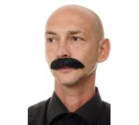 Wig Me Up Real Hair Beard Mustache Cowboy Black MU12-1B