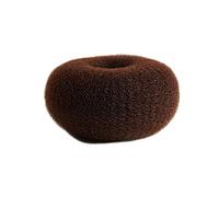 WIG ME UP - RH-046-15x7-brown XL bun Cushion bun Hairdo Cushion Ring Volume Hair Styling Brown Very Big Broad 6x3 inches