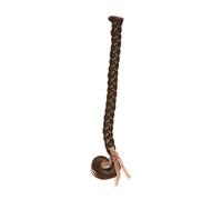 WIG ME UP - SA101-10 Braided Plait Hairpiece plaited Clip-in Hair Extension 20cm long medium gold brown