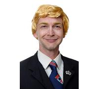 WIG ME UP - TL-001 Men Wig Halloween Carnival US President Reality Soap Opera Star blond golden blond