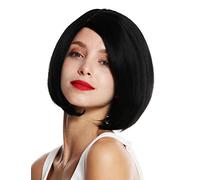 WIG ME UP - VK-29-1B quality women's wig short bon long bob parting sleek black