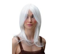 Wig Me Up Women's Wig Medium Length Straight White Cosplay 45cm 3240-1001