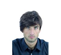 Wig Men Brown Auburn Full Hair Parted WL-2362-4/33