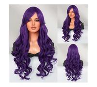 Wig mermaid dress up long curly hair ice blue gradient mermaid Cosplay wig