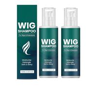 Wig Specific Shampoo, Gently Repairs Softens And Shines Brightly, Conditions & Prevents Tangles for Easy Wig Maintenance, Prolong Wig life, Gentle Formula for Synthetic & Human Hair Wigs (2)