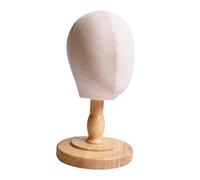 Wig Stand for Kids Versatile Mannequin Head for Shopping Mall Salon Business 50cm, Beige