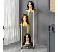 Wig Stand Styling Storage, 3-Head Portable Wig Holder