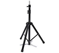 Wig Stand Tripod Mannequin Head Stand, Adjustable Hairdressing Training Mannequin Manikin Head Tripod Stand Wig Doll Holder
