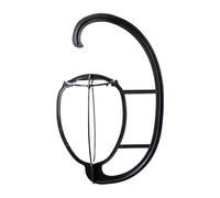 Wig Stand - Wig Hangers | Long Hair Holder, Black Color Reduced to Hook Portable Portable Hook Portable for Elderly Travel Home Travel
