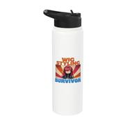 Wig Styling Survivor Cosplay Humor for Anime, Manga, Comics Stainless Steel Insulated Water Bottle