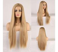 Wig Synthetic Afro Kinky Curly Orange Color Natural Wave Long Wig For Black White Women High Temperature Fiber Hair Grey Wigs For Women (Color : White, Stretched Length : 26Inches) (Medium 24 Inch)