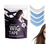 Wig Tape Strips | Flexible Strong Adhesive | Replacement Tape for Hair Extensions | for Women Men Adults Commuting Sports Dating Holiday Party Birthday
