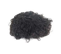 Wig Toupee for Men Full PU Base Human Hair Capillary Prosthesis Breathable Replacement System