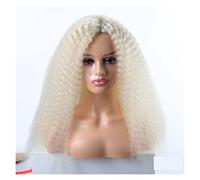 Wig Wigs For Black Women Black Brown Blonde Ginger Red White Hair Synthetic Hair Wigs Grey Wigs For Women (3 21 Inch)