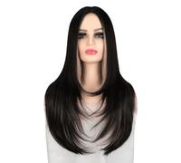 Wig Wigs, Full Head Wigs, Women's Long Straight Hair, Simulated Full Head Wigs, Fashionable Synthetic Wigs Daily Wigs