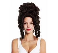 Wig Women Theater Cosplay Baroque Marie Antoinette Countess Noblewoman Brown