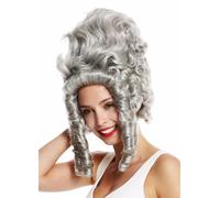 Wig Women Theater Cosplay Baroque Marie Antoinette Countess Noblewoman Gray