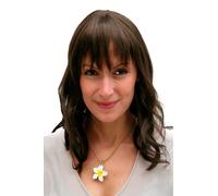 Wig Women's Wig Brown Wavy Shoulder Length Curly Tips Bangs 3020-8