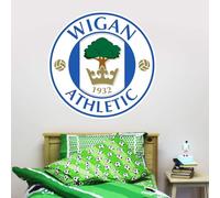 Wigan Athletic FC Crest Wall Sticker (90cm Width x 90cm Height)