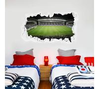 Wigan Athletic FC Stadium Night Time Broken Wall Sticker (60cm Width x 30cm Height)