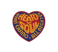 Wigan Casino Heart of Soul All Nighte Patch Badge Embroidered Iron on Applique Souvenir Accessory