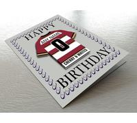 WIGAN SUPER LEAGUE BIRTHDAY CARD - PERSONALISED RUGBY LEAGUE FRIDGE MAGNET - THE BEST A FAN CAN GET
