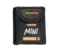 Wigento Battery Safety Bag for DJI Mini 5/4/3 Series Drone Accessories Black