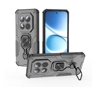 Wigento Case for Xiaomi Redmi Note 15 Pro Plus 5G Metal Kickstand & Shock Protection Black
