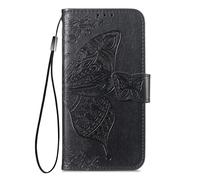 Wigento Faux Leather Case for Xiaomi 15T Card Slot & Stand Function Butterfly Design
