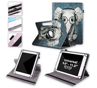 Wigento For Huawei MediaPad T3 10 360 Degree Rotation Universal Motif 1 Tablet Case Faux Leather Case