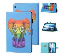Wigento For Lenovo Tab M10 10.1 Inch Motif 82 Tablet Case Faux Leather Case